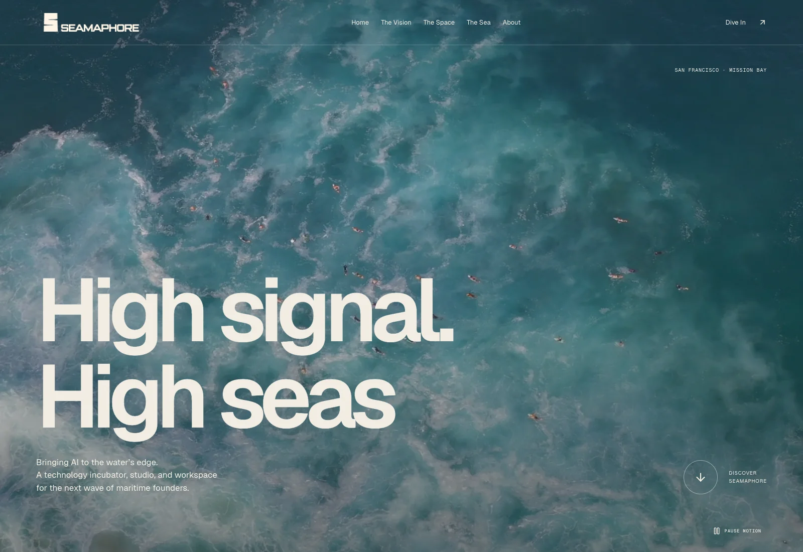 Seamaphore website